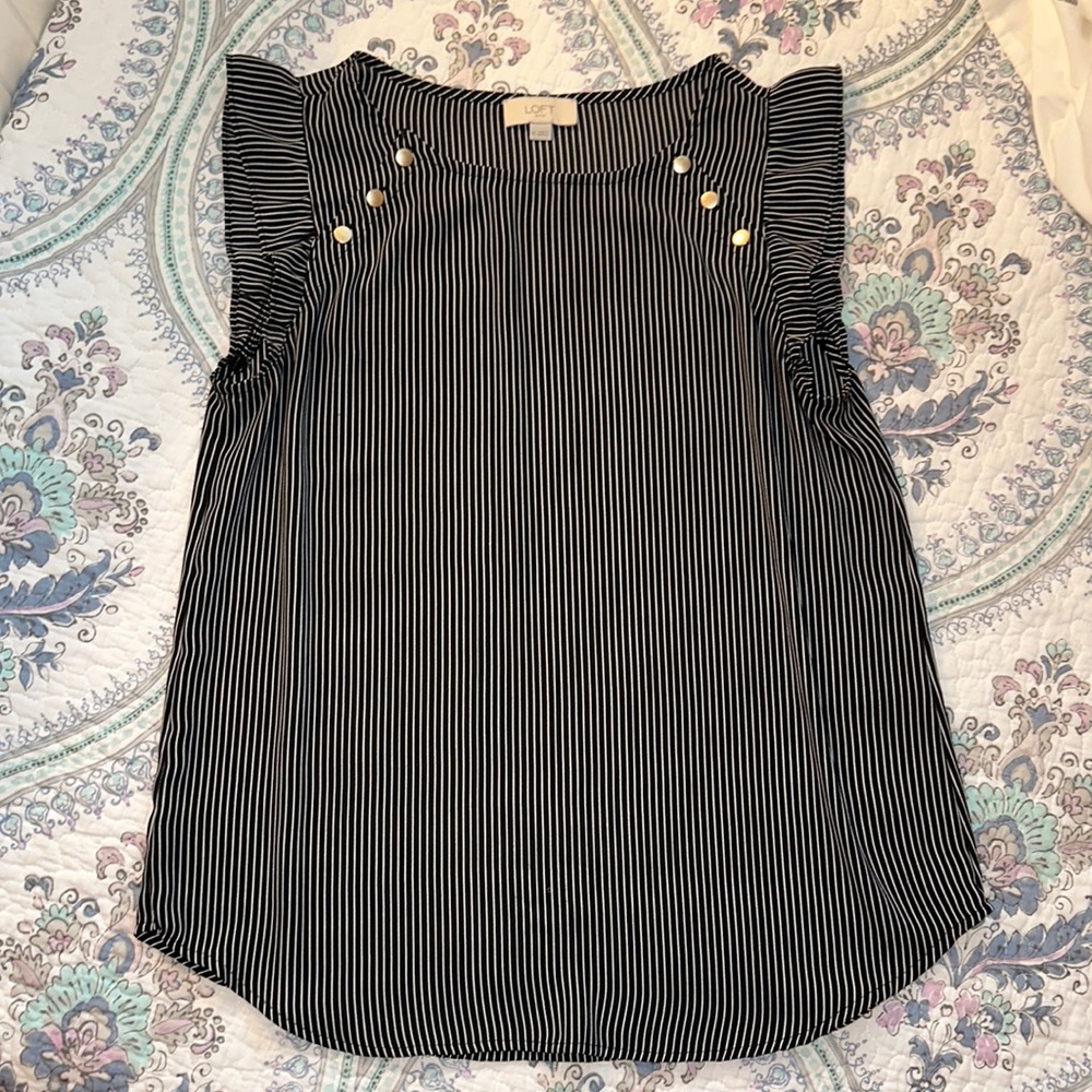 Loft Stripped Top